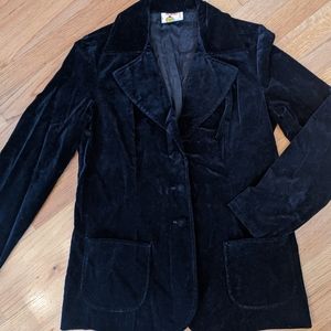 Vintage Velvet Blazer